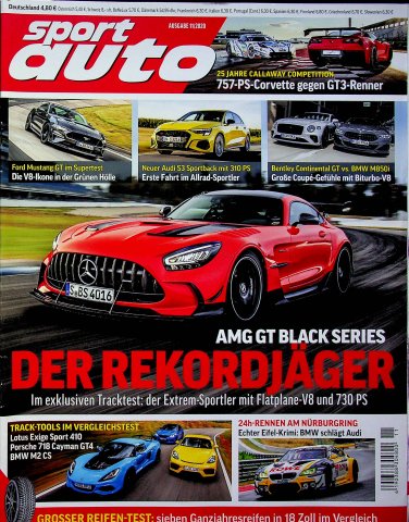 Deckblatt Sport Auto (11/2020)